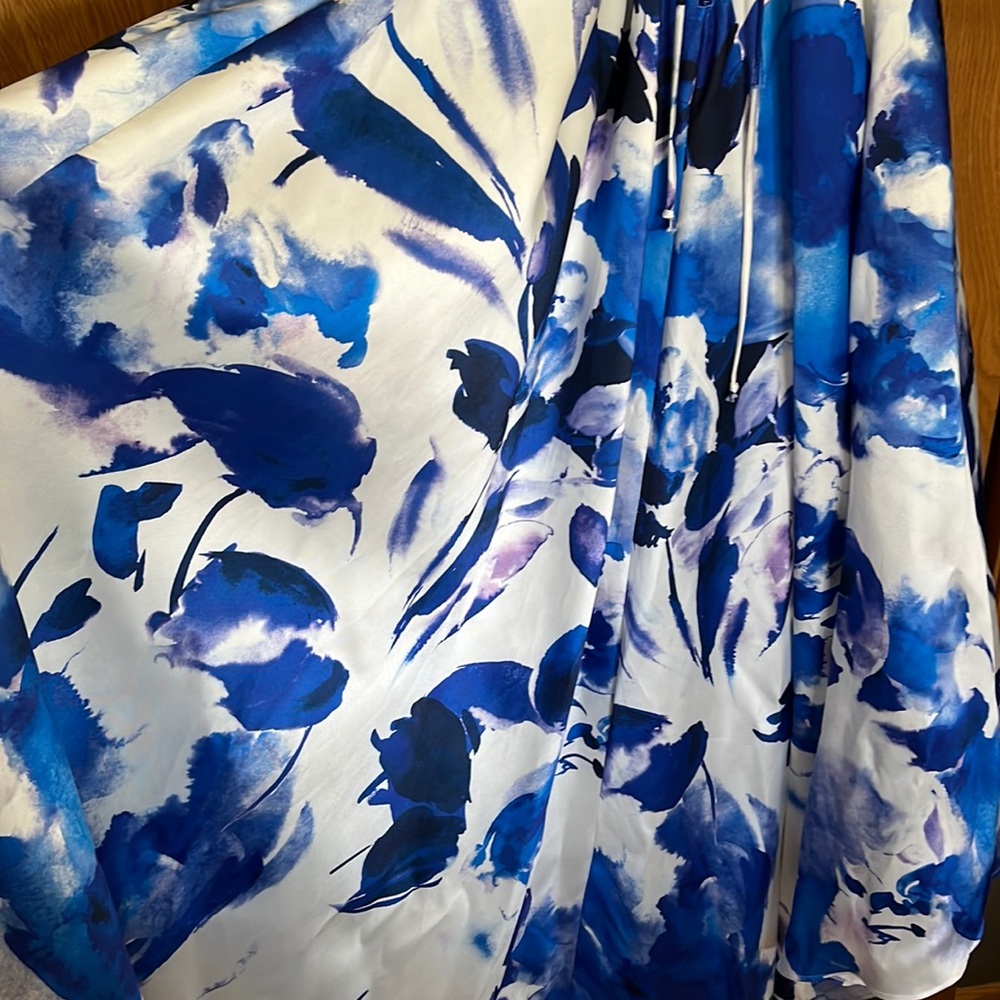 B Darlin abstract floral ball gown (prom, formal dress, maxi dress, wedd attire) - Picture 11 of 12